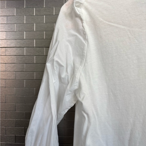 Lace & Ruffle White Blouse - Picture 4 of 5